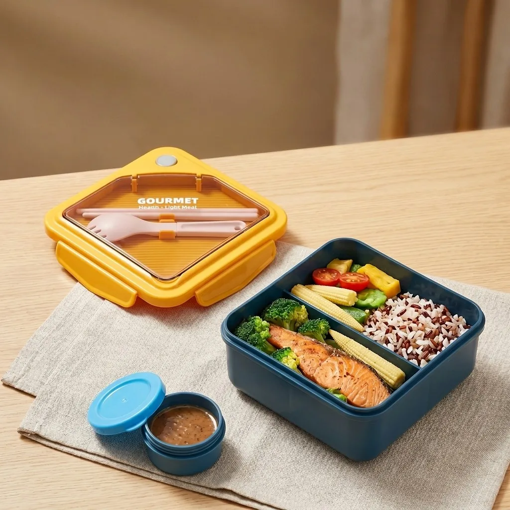 大人も子供も使える、電子レンジ対応のプラスチック製弁当箱セッ - Meal Prep Or Prep Meal のレビューと価格