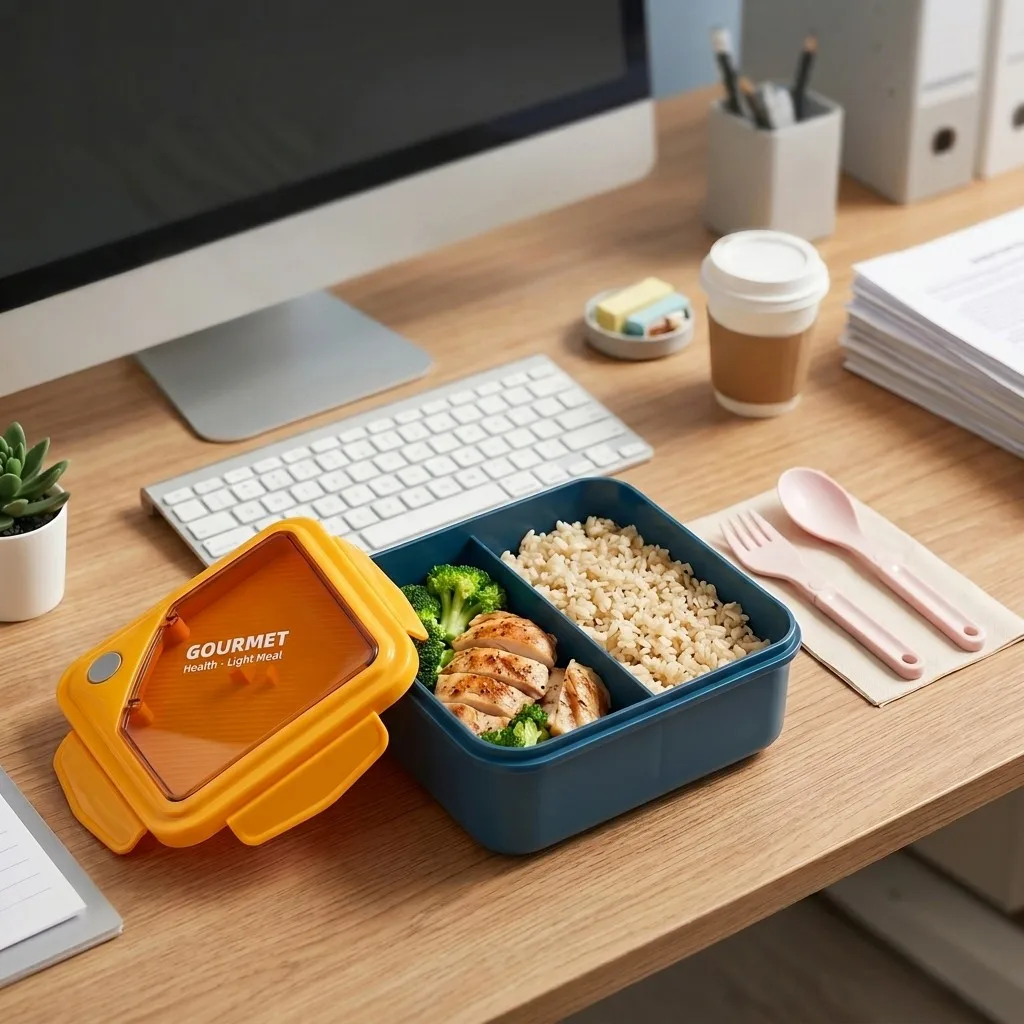 大人も子供も使える、電子レンジ対応のプラスチック製弁当箱セッ - Meal Prep Or Prep Meal のレビューと価格