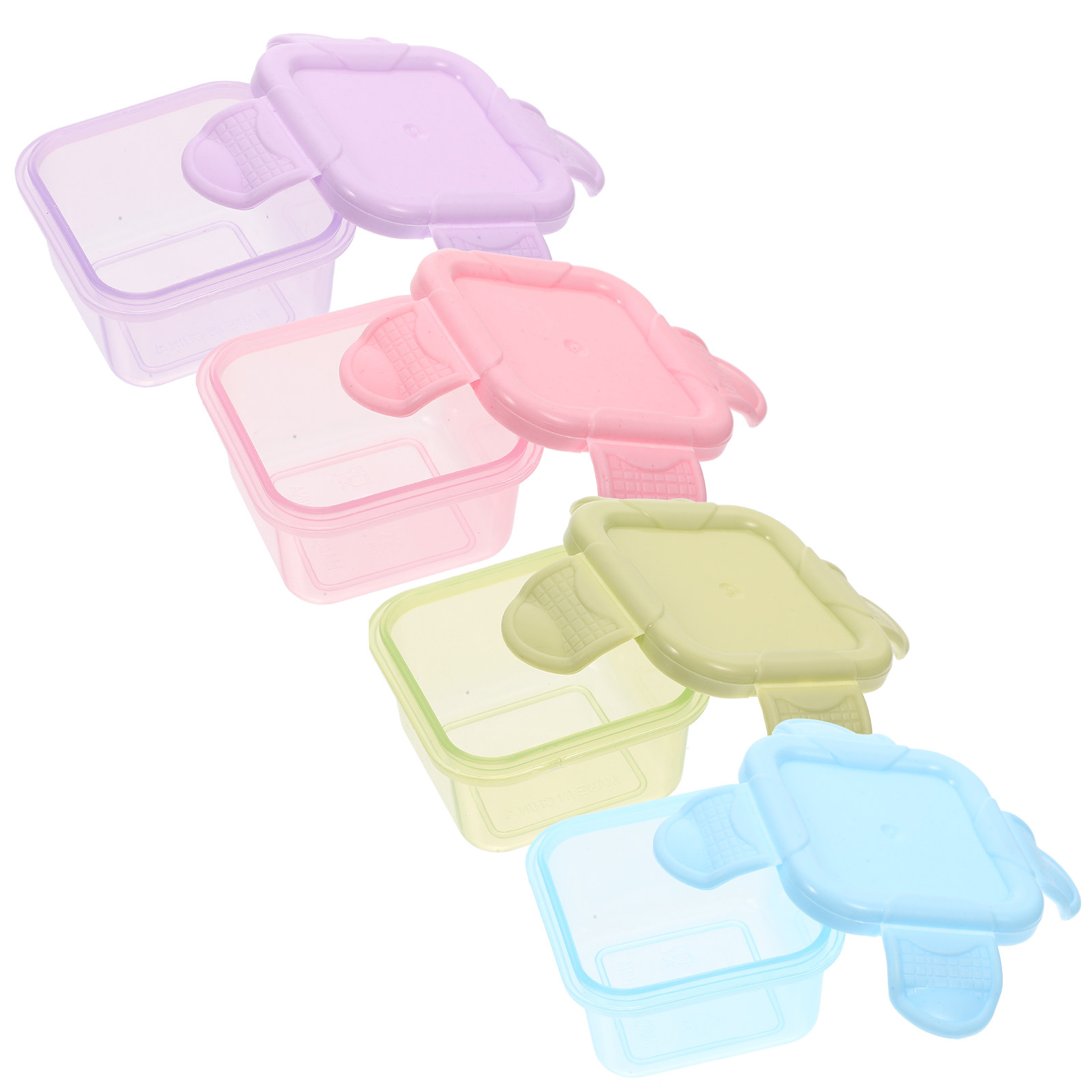 4個入り、6cm（2.36インチ）、持ち運び可能な密閉式PP - Meal Prep With Rice のレビューと価格