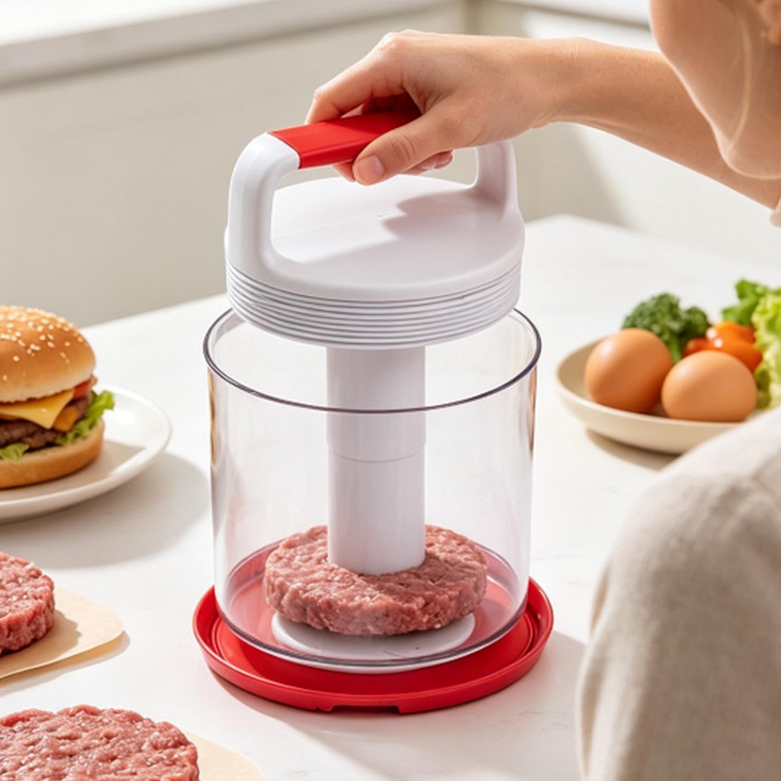 ハンバーガーパティプレス、焦げ付き防止加工、多機能ハンバーガ - Meal Prep Template のレビューと価格