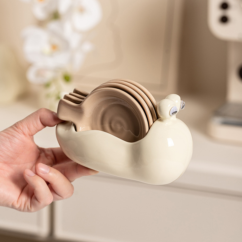 カタツムリセラミック小皿家庭用フレーバー皿鍋浸漬皿かわいいク - Sauce Dipping Cup のレビューと価格
