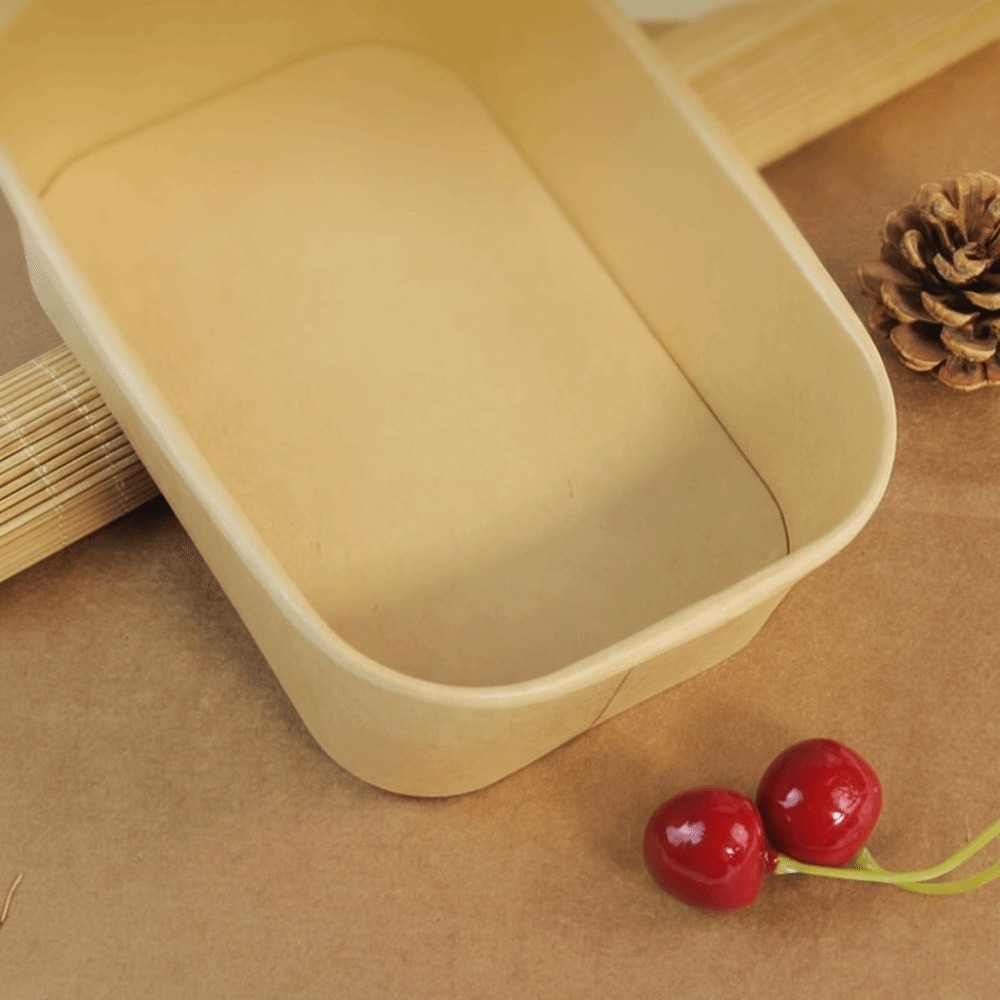 10 ピース/セット正方形使い捨てランチボックス蓋付き紙クラ - Meal Prep Bowl のレビューと価格